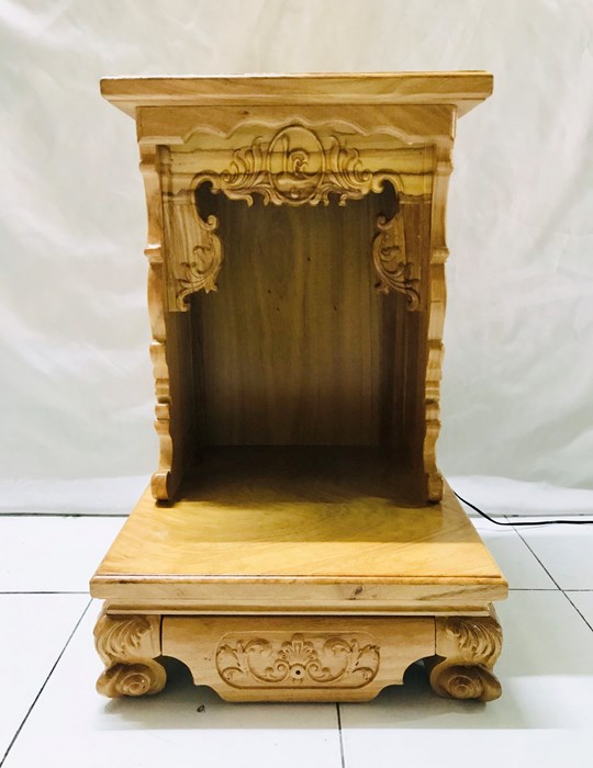 Trang Thờ Gỗ Gõ 60 Hiện Đại