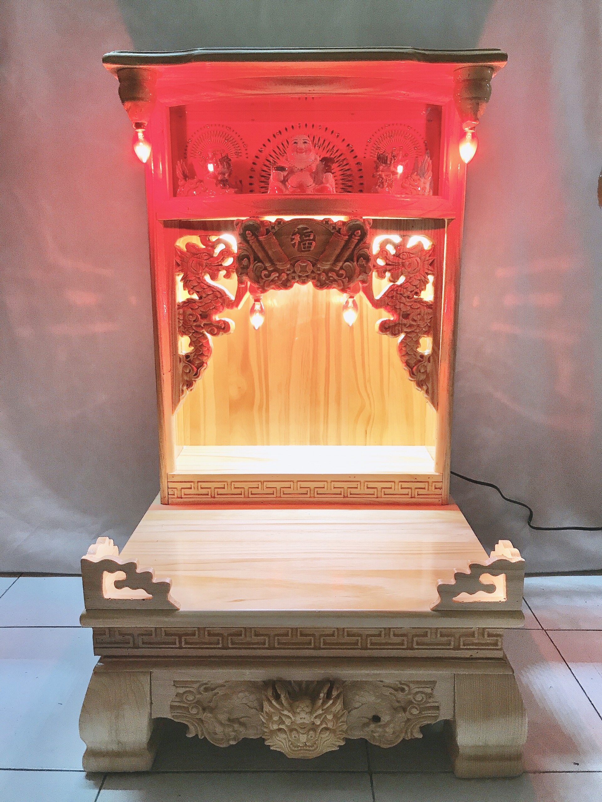 TT Gỗ Thông Đèn Không Cột 56
